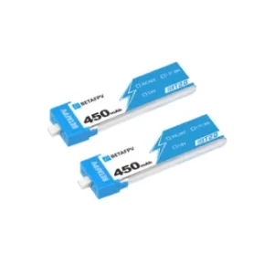 BETAFPV バッテリー　BT2.0 450mAh 1S 30C Battery (4PCS)